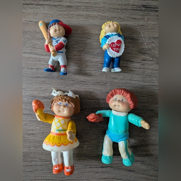 Cabbage Patch Kids Other - Vintage Cabbage Patch Kids Figures - Lot Of 4